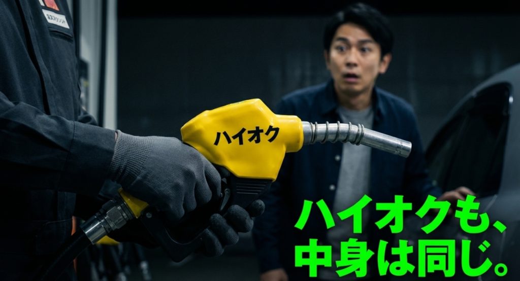 ハイオクの質ランキングは？を示す画像