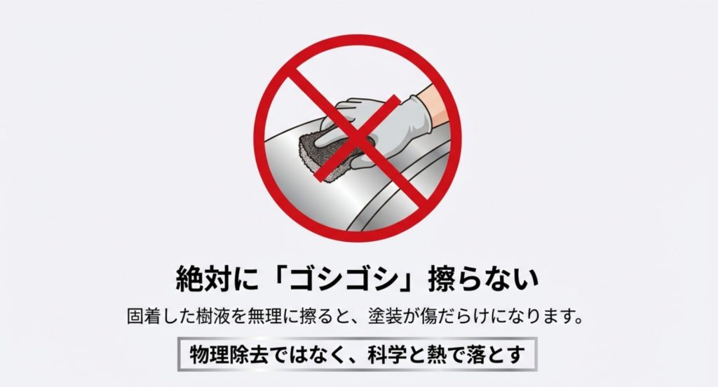 クリーナーや粘土で除去する方法