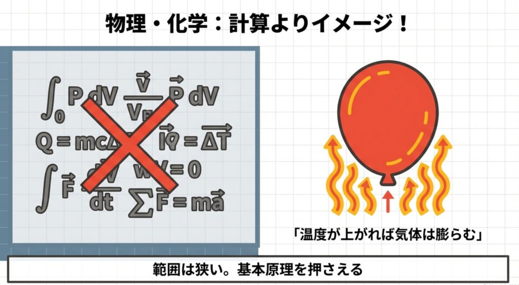 物理や化学の計算問題を克服するポイント